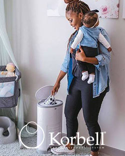 Poubelle à couche KORBELL STANDARD - Blanc - Design à pédale - Recharges  économiques et biodégradables - Cdiscount Puériculture & Eveil bébé