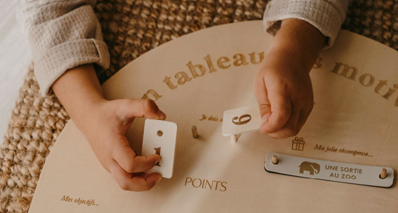 Tableau d'apprentissage et éducatif