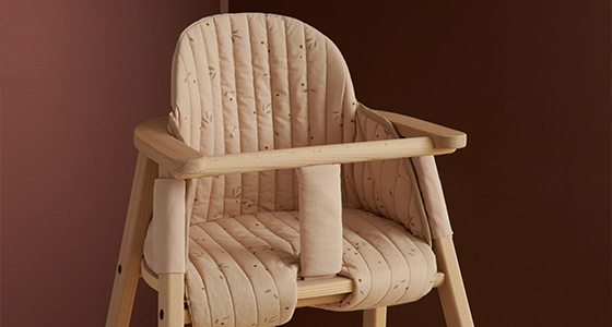 Coussin de chaise haute