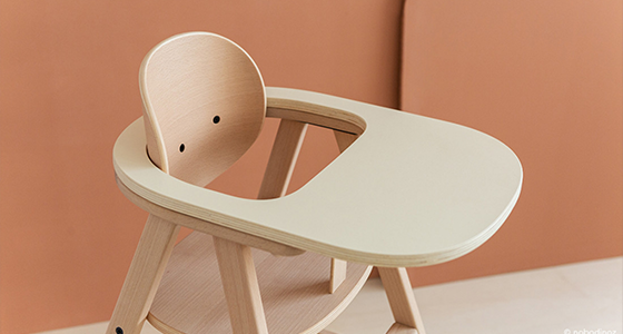 Tablette pour chaise haute