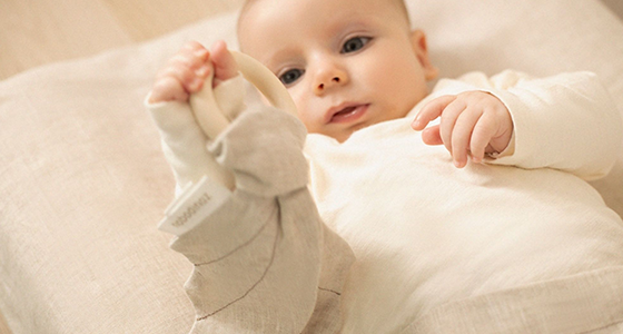 Anneau de dentition bois