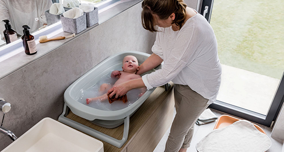 Baignoire bébé pliable