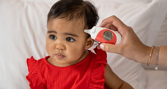 Thermomètre bébé frontal