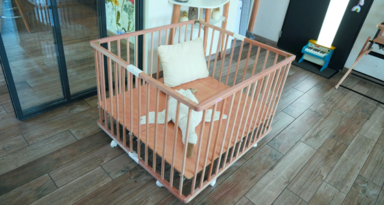 Parc bébé pliable