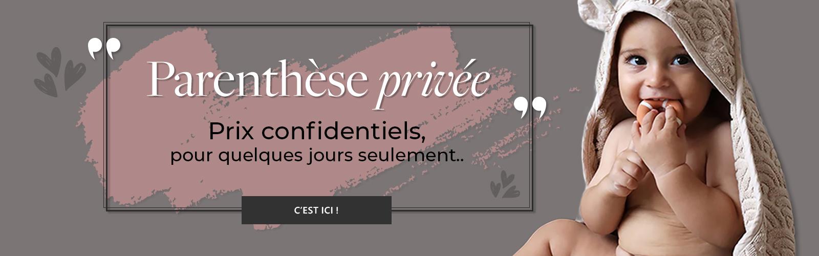 Parenthèse Privée : Des essentiels pour bébé, pour quelques jours seulement