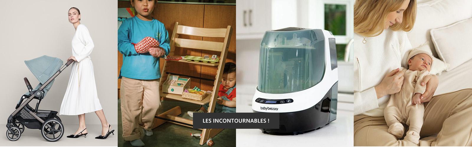 Le best-of du quotidien bébé. Tout ce qu’il faut, dans toutes les catégories