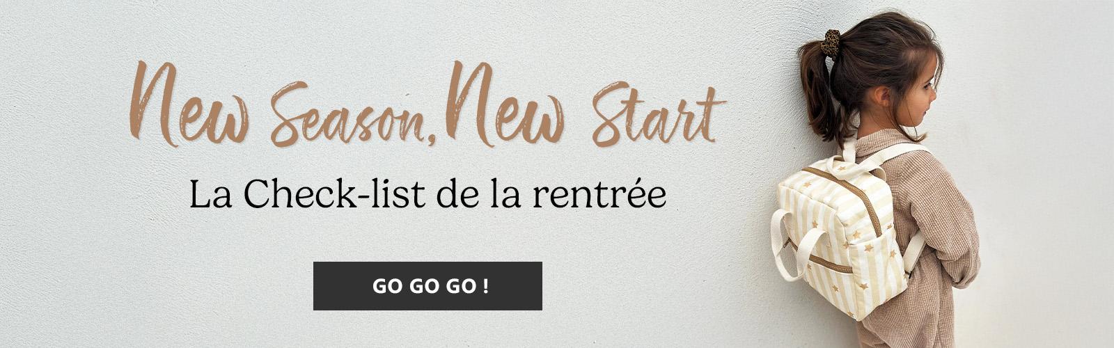 New Season, New Start : La check-list de la rentrée