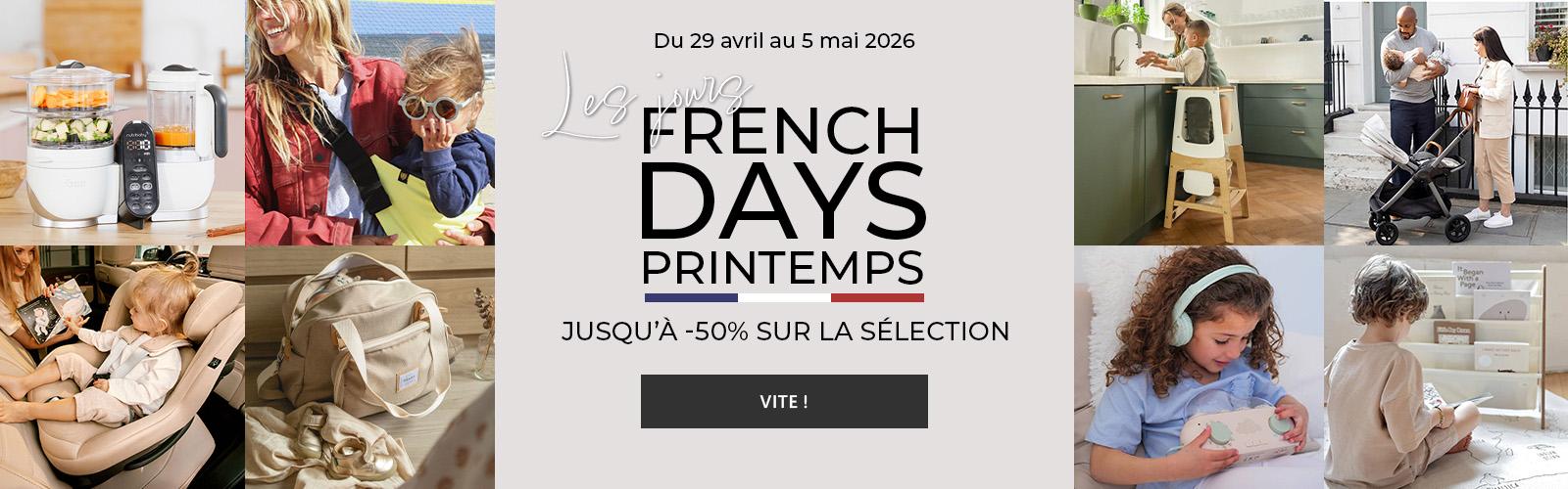 Les French days printemps 2026