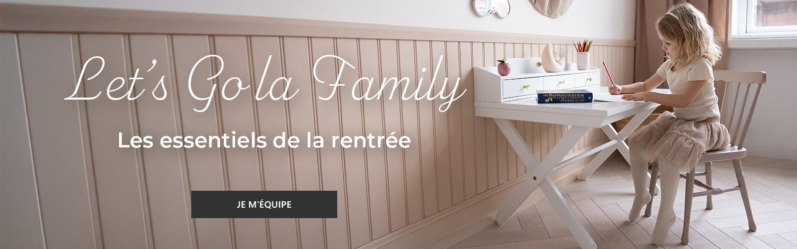 Let’s go la Family ! Les essentiels de la rentrée