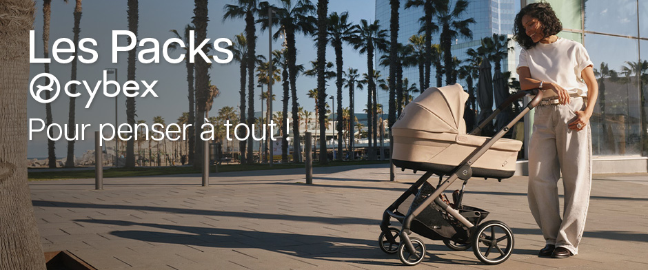 Les packs Cybex pour penser à tout !