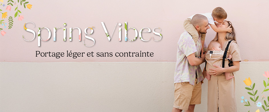 Spring vibes : portage léger et sans contrainte