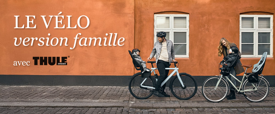 Le vélo version famille avec Thule