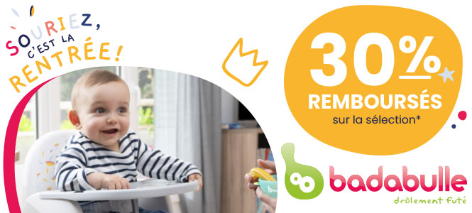 Offre de remboursement Badabulle