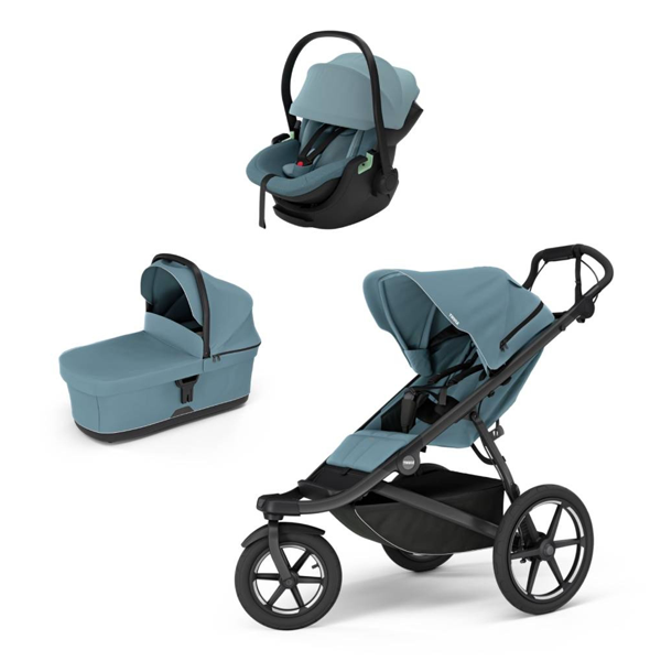 Poussette trio Urban Glide 3 + siège auto Maple + nacelle Urban Glide