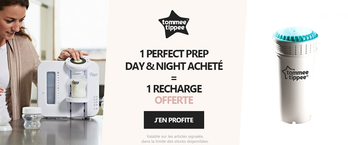 TOMMEE TIPPEE : Un perfect prep acheté = une recharge offerte