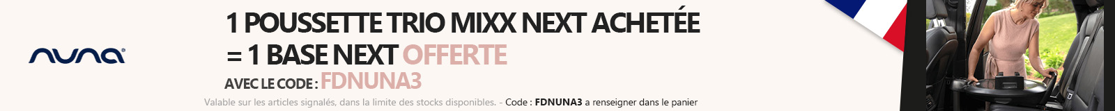 Nuna : Trio Mixx Next Nuna = base next