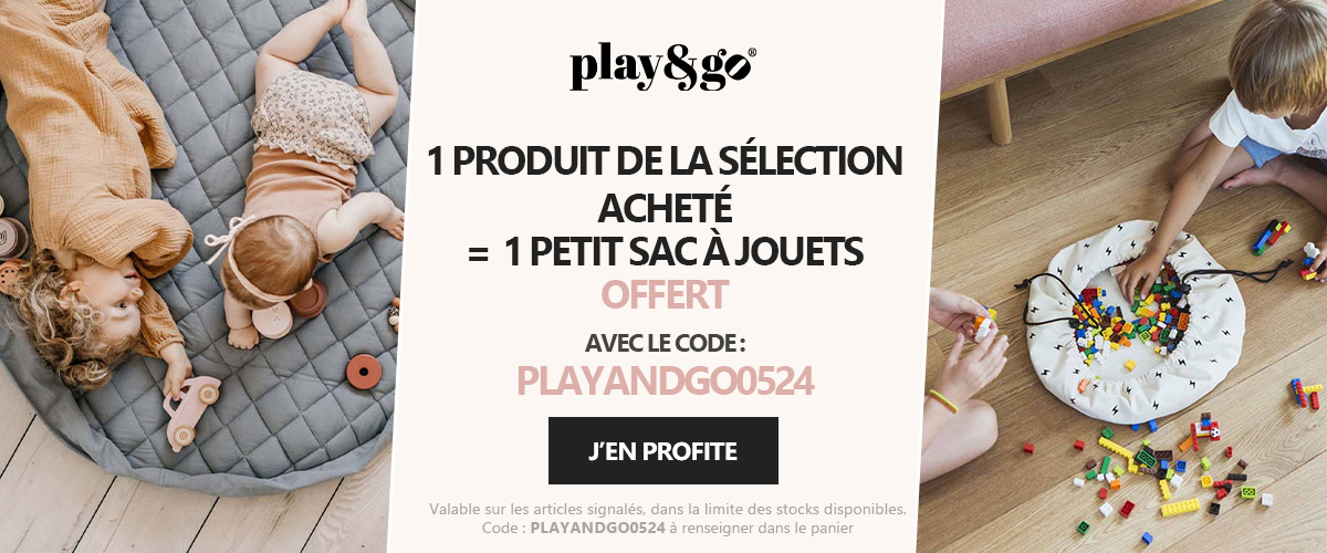 Play & Go : Sélection Play & Go = petit sac a jouet offert
