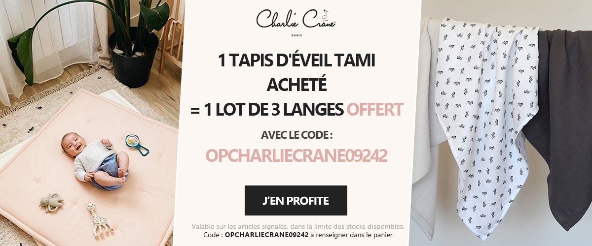 Charlie Crane : 1 tapis Tami = 1 lange