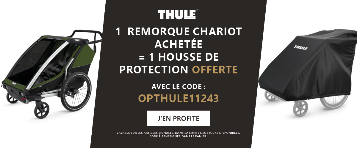 Thule : 1 remorque Chariot achetée = 1 housse de protection offerte