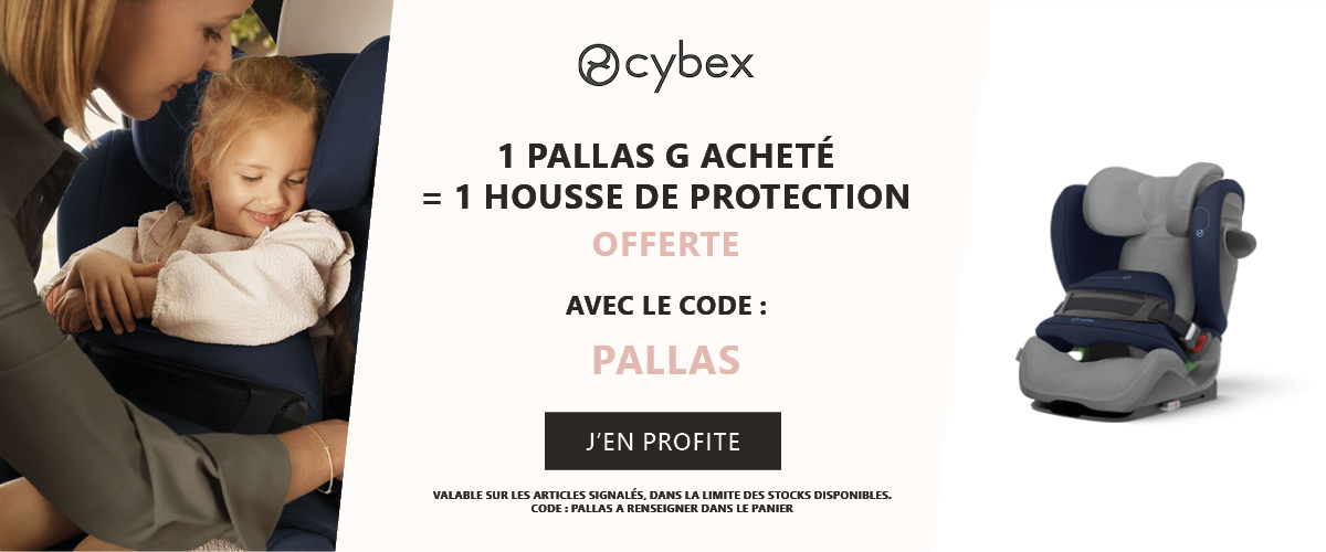 Cybex : 1 Pallas G acheté = 1 housse de protection offerte