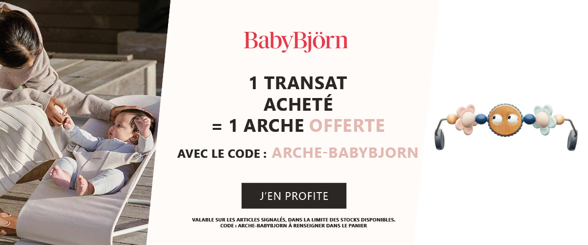 Babybjorn : 1 transat acheté = 1 arche offerte
