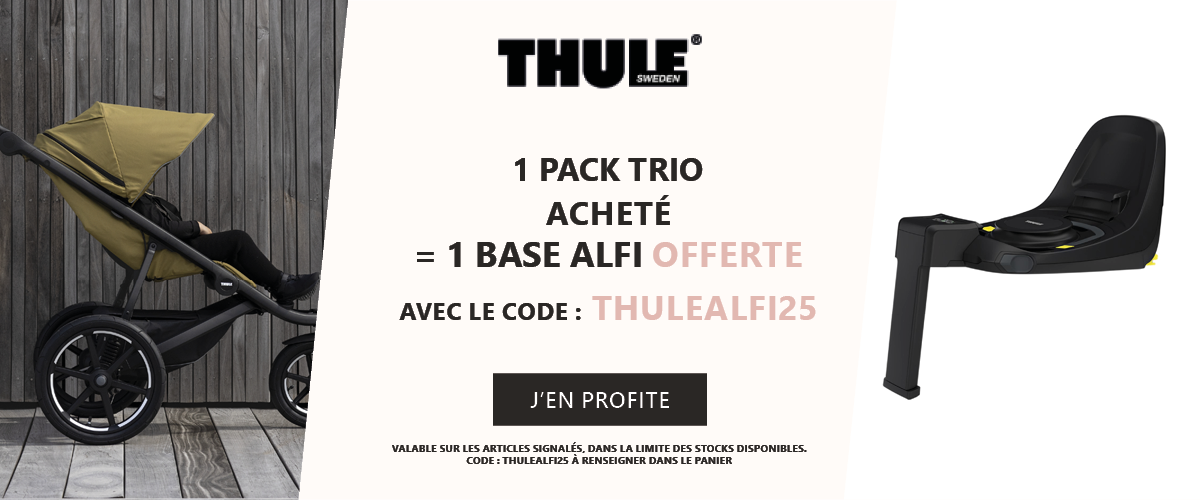 Thule : Un pack trio acheté = Une base Alfi offerte
