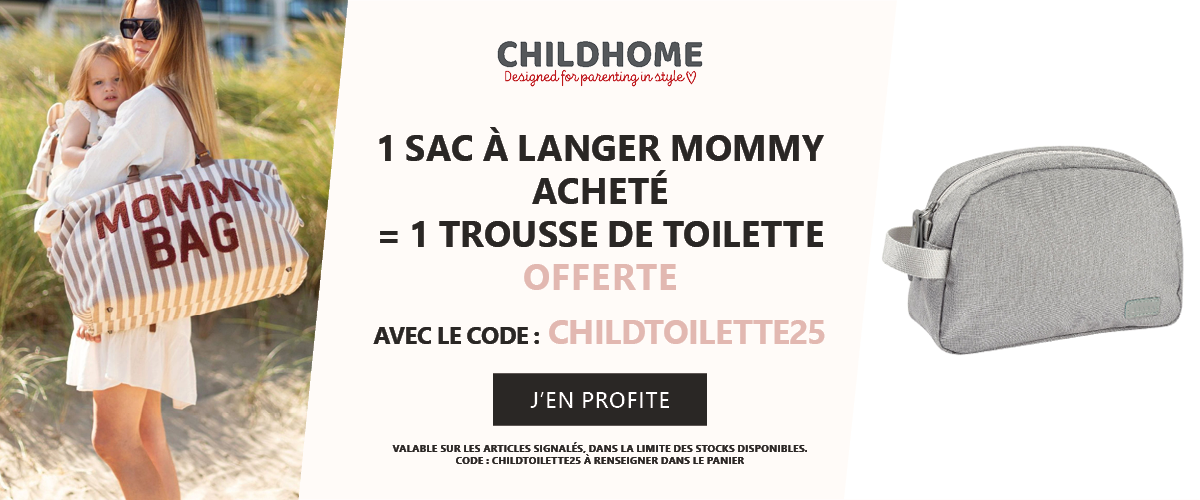 Childhome : Un sac à langer Mommy = une trousse de toilette offerte