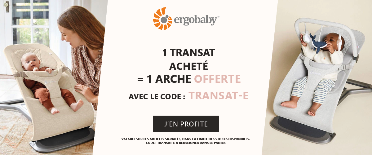Ergobaby : 1 transat acheté = 1 arche offerte