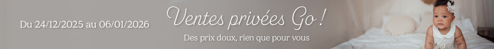 Ventes privées Hiver 2026 - Avant soldes ABE