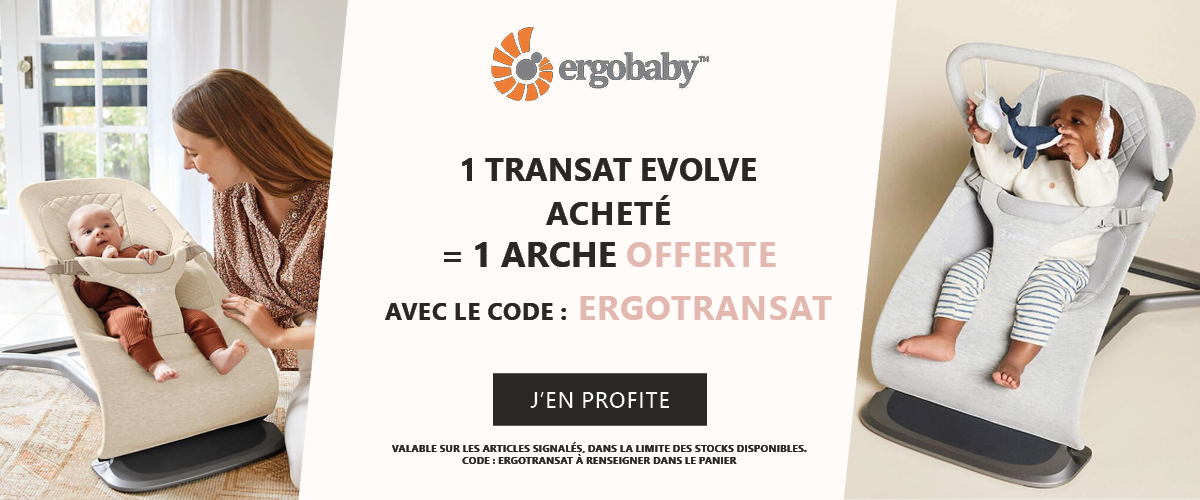 Ergobaby : 1 transat Evolve acheté = 1 arche Evolve offerte