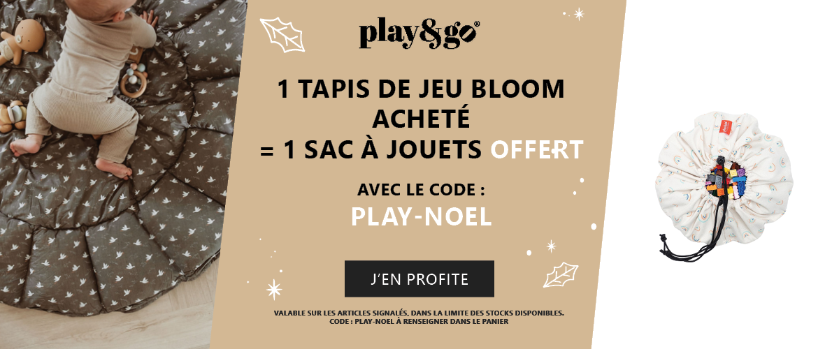 Play & Go : 1 tapis Bloom acheté = 1 sac à jouets offert