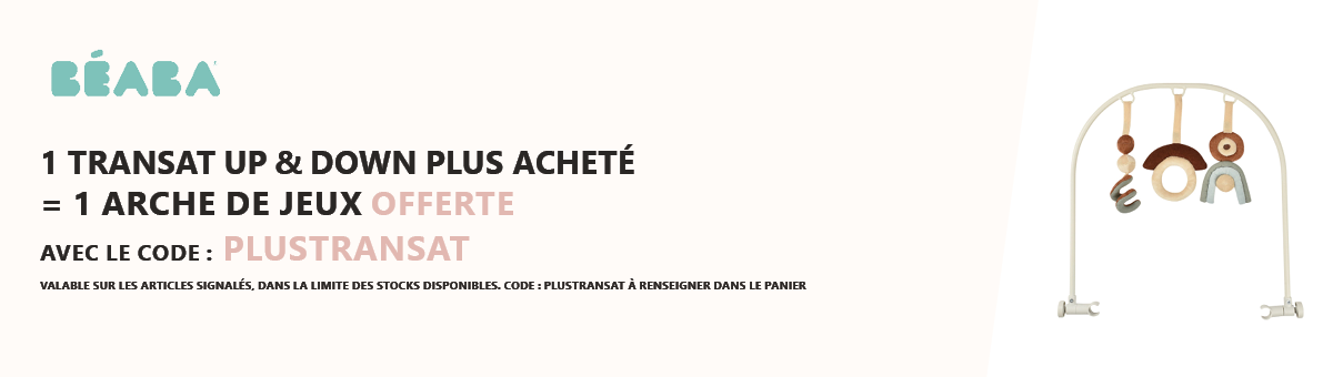 Béaba : Un transat Plus acheté = une arche de jeu offerte