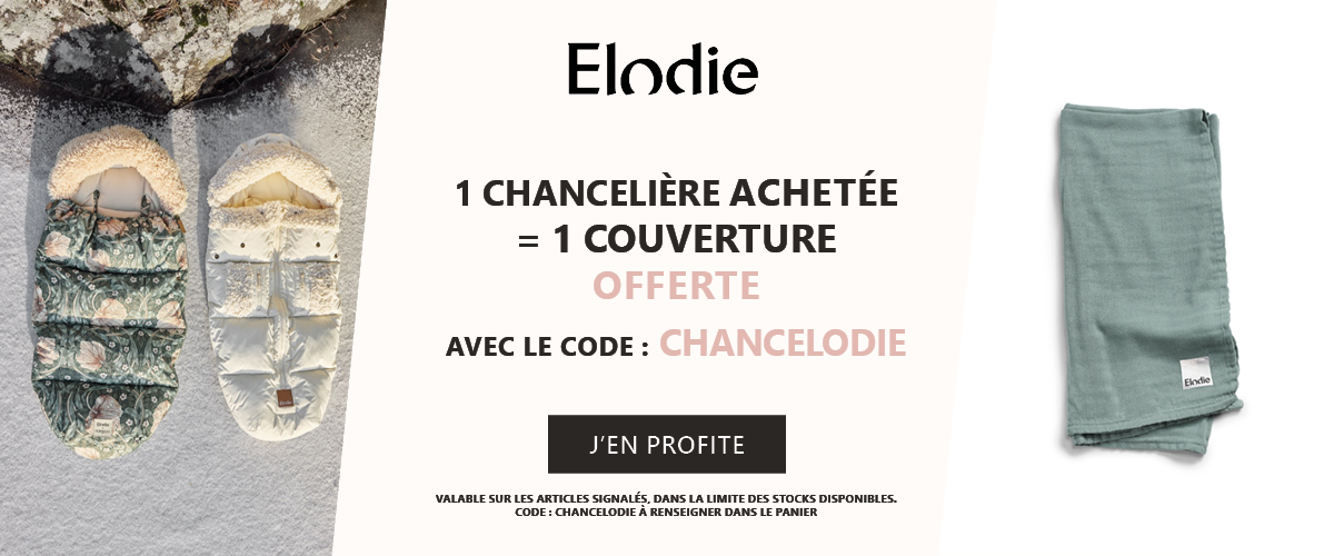 Elodie : Une chancelière achetée = une couverture offerte