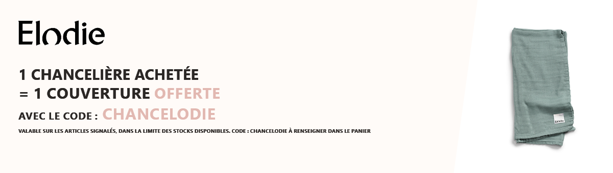 Elodie : Une chancelière achetée = une couverture offerte