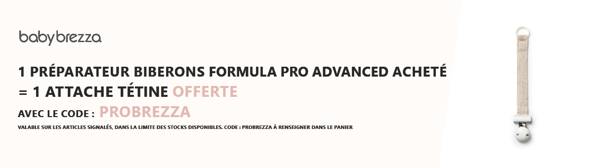 Babybrezza : Un Formula pro Advanced acheté = une attache sucette offerte