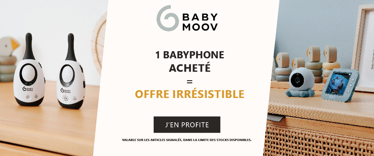 Babymoov : Des offres irrésistibles sur la gamme babyphones