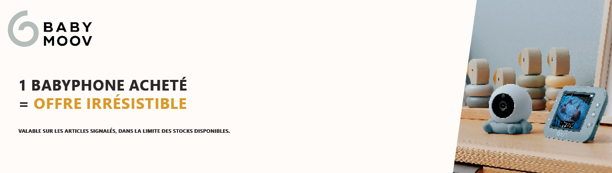 Babymoov : Des offres irrésistibles sur la gamme babyphones