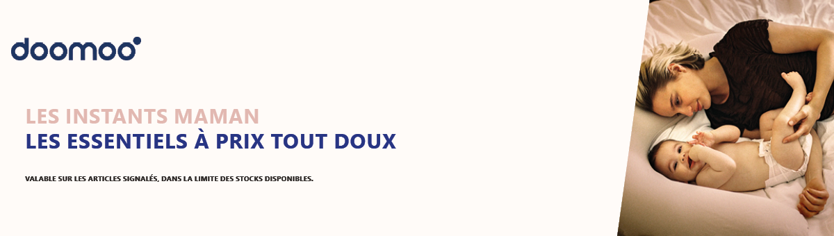 Doomoo : Les instants Maman des essentiels à prix tout doux
