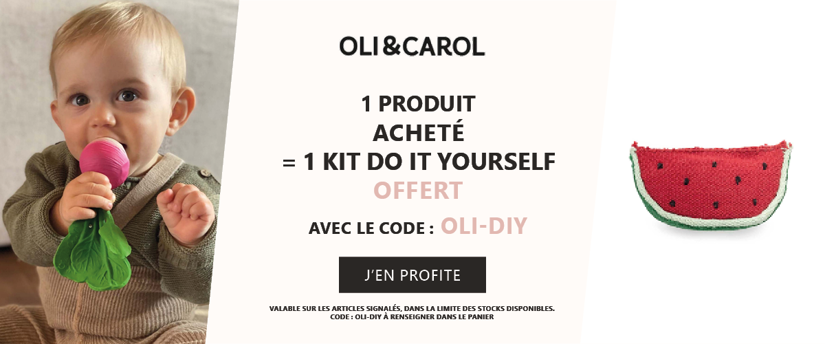 Oli & Carol : 1 produit acheté = 1 kit do it yourself offert