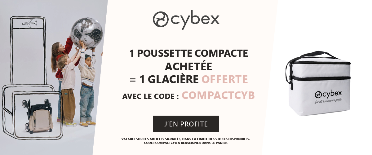 Cybex : 1 poussette compacte achetée = 1 glacière offerte