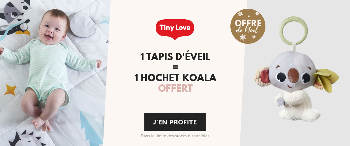 Tiny Love : Tapis Eveil : hochet offert
