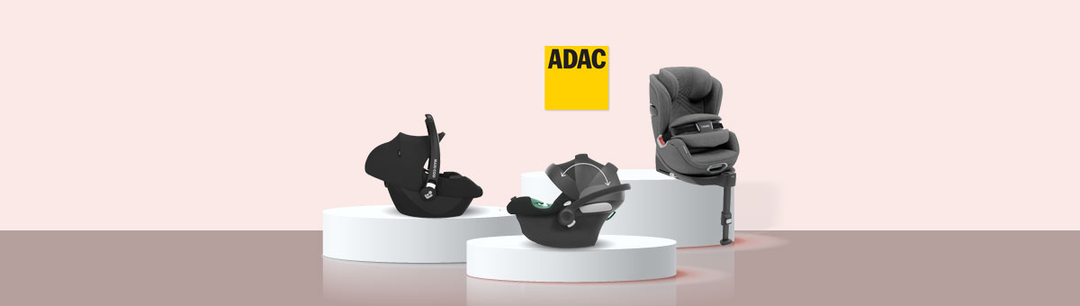 Les sièges autos primés aux crash-tests ADAC