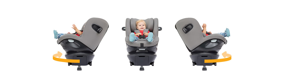 Joie - les siège auto pivotants Spin 360 et I-Spin 360