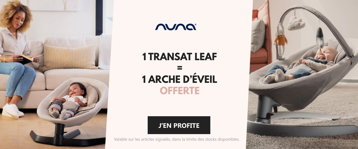 Nuna - 1 transat Leaf acheté = 1 arche d’éveil offerte