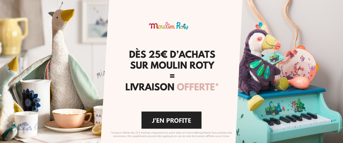 Moulin Roty - Frais de port offerts dès 25€ d'achat